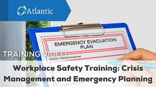 Workplace Safety Training: Crisis Management and Emergency Planning #oshaguidelines