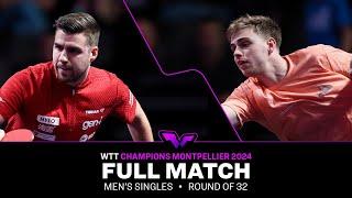 FULL MATCH | Darko Jorgic vs Truls Moregard | MS R32 | #WTTMontpellier 2024