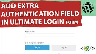 How to Add Extra Authentication Field in Login Form in Ultimate Member WordPress |Custom Field Login