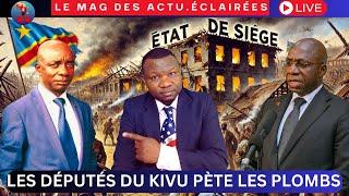 ACTU. ÉCLAIRÉES 19-9:ÉTAT DE SIÈGE, LES DÉPUTÉS DU KIVU PÈTE LES PLOMBS/Réforme du Conseil de L' ONU