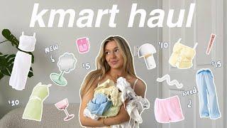 MASSIVE KMART HAUL *spring must haves, beauty, decor, trying on clothes* ( my biggest haul yet )