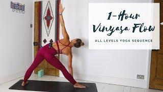 1-HOUR VINYASA FLOW | All Levels Yoga Sequence | CAT MEFFAN