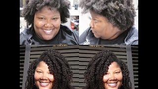 New Orleans Natural Hair Stylist Strawberricurls //Big Chop Hair Clip -Ins Transformation