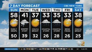 New York Weather: CBS2 12/12 Nightly Forecast at 11PM