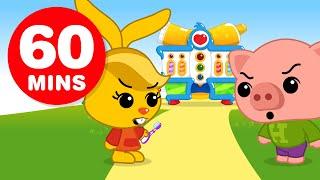  Plim Plim  CARTOONS for Kids  Full Episodes  Shiny Teeth (30+ Min)