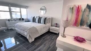 Hallandale beach florida 33009 parker plaza 1606 luxury ocean drive designer condo for sale