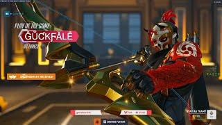 POTG! GALE INSANE HANZO GAMEPLAY OVERWATCH 2 SEASON 13