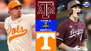 Texas A&M vs #1 Tennessee (Rubber Match) | 2025 College Baseball Highlights