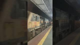 Passenger Train Me Laga MaalGadi ka Engine #youtubeshorts #indianrailways #viral #shortsvideo