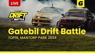 Gatebil Drift Battle 2024 - TOP 16 at Mantorp Park