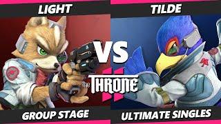 The Throne 2 - Light (Fox) Vs. Tilde (Falco) Smash Ultimate - SSBU