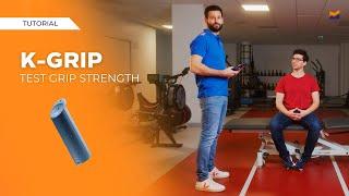 Perform a Grip Strength Test with the K-Grip - Kinvent Tutorials