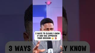 How to know if God has approved a decision you are making | Joshua Generation #inspiration #fyp