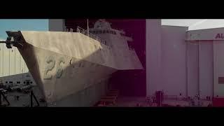 Austal USA - USS Mobile (LCS 26) Launch