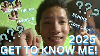 GET TO KNOW ME 2025! | RICHMOND DELOS SANTOS