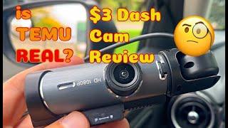 Dash Cam for $3 on TEMU  is it a SCAM or REAL ?