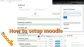 Installing Moodle LMS on Windows | Learning System