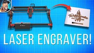 AlgoLaser DIY KIT MINI 5W Diode Laser Engraver Review!