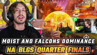 Moist and Falcons Obliterate Their Groups! | NA BLGS Quarter Finals #03 - The NiceWigg Watch Party