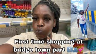 First time shopping at bridge town part 1 comment for part two 2️⃣ 🫂#support #duet #familylife581