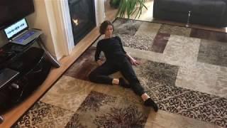 Daily Floor Barre exercises at home - Part 1 Warm up