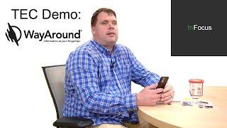 WayAround Labeling System for People who are Blind or Low Vision Demonstration