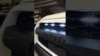 4Runner Facelift! TRD Grille, Matte Black Valance & Raptor Lights | No more ugly silver! 