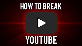 How to Break YouTube (Copyright Claim your own video)