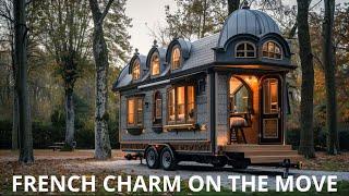 This Tiny French House on Wheels Feels Like a Moving Love Story