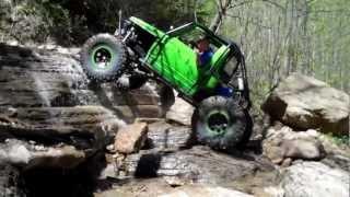 Justin Winn's 4.3 Suzuki Samurai Rock Crawler Crawling BFG Red Label Sticky Krawlers