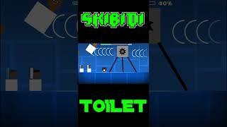 Geometry Dash Skibidi Toilet #shorts #geometrydash #norsik #gd