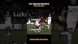 the smoothest unexpected edits #smoothedit #football #unexpectededit #footballedits #shorts