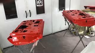 1969 Chevelle SS 396 L78 - Painting the jambs, nooks and crannies