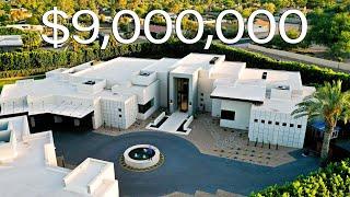 Touring A $9,000,000 Mansion With Private Security In Paradise Valley Arizona