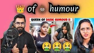 Pakistani Reaction on Dark Humour is afraid of HER !! MOST Disgusting girl on internet | HT Reacts