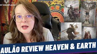 AULÃO REVIEW HEAVEN AND EARTH TAROT| TAROT DESCOMPLICADO | LIZA GOLBA