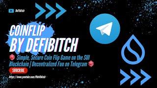  Simple, Secure Coin Flip Game on the SUI Blockchain | Decentralized Fun on Telegram 