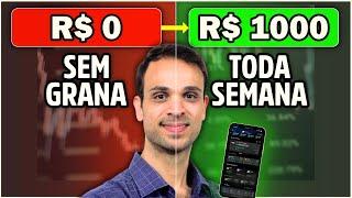 FAÇA ISSO SE QUISER GANHAR R$ 1000 TODA SEMANA COM OPÇÕES (7 Passos rápidos)