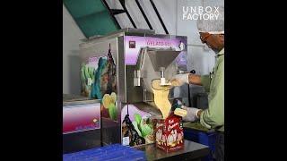 The Delicious Tradition Taste of Ice Cream and Lassi Making Process Inside the Factory