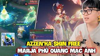 VUX TEST SKIN MARJA PHÙ QUANG MẠC ẢNH KHIẾN FLORENTINO CAY CÚ VÀ AZZEN'KA GIÁNG SINH FREE CỰC ĐẸP