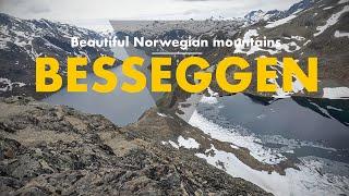 Hiking the beautiful «Besseggen»  -  NORWAY