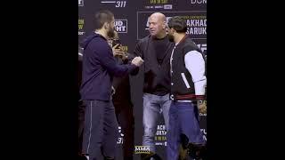 Islam Makhachev vs Arman Tsarukyan Face Off Before UFC 311