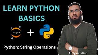 Python Basics: String Operations (in Hindi)