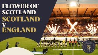 INCREDIBLE Flower Of Scotland - Scottish National Anthem | Scotland v England