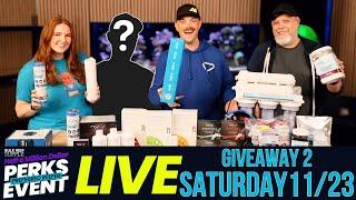 LIVE PR Giveaway #2 - BRS, Tropic Marin, Nyos, Kessil, Reef Nutrition & Frank's Aiptasia Eliminator!