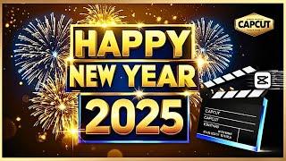 CREATE a Viral Happy New Year 2025 Intro in Minutes with CapCut!