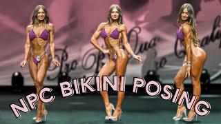 NPC/ IFBB Bikini Posing, Pflichtposen, Transitions, Walk, Verabschiedung & Tipps