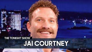 Jai Courtney Split a Joint with Russell Crowe When They First Met | The Tonight Show