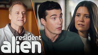 The Hawthornes Try Couples Therapy With Dr. Harry | Resident Alien (S2 E9) | SYFY