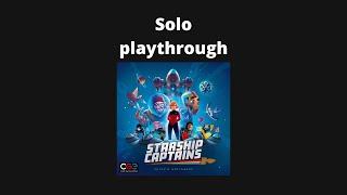 Starship Captains Solo Playthrough board game - Czech Games Edition Essen Spiel22 release AmassGames